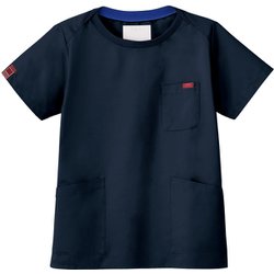 医療・介護 ユニセックススクラブ ダークネイビー S 7097SC-17-S