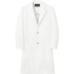 医療・介護 メンズコート オフホワイト M 1543SY-1-M