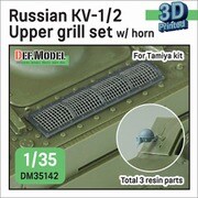 DM35142 1/35 WWII 露/ソビエト KV-1/2重戦車 機関室グリルセット （タミヤ用） [プラモデル用パーツ]