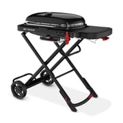 Weber Traveler（ウェーバー トラベラー） ポータブルガスグリル 1バーナー ステルスエディション 9013013 国内正規品 [バーベキューグリル]