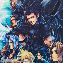 FF7   クライシス コア　1000 ピースジグソーパズル Amazon.co.jp: FF7 クライシス コア 1000 ピースジグソーパズル