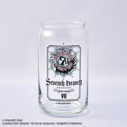 ファイナルファンタジーVII リバース 缶型グラス セブンスヘブン [キャラクターグッズ]