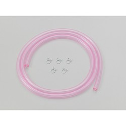 耐油塩ビホース φ4Xφ7 1m ピンク 内径φ4×外径φ7 91858