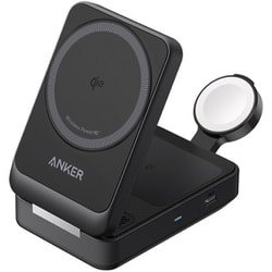 ヨドバシ.com - アンカー Anker B2557N11 [マグネット式ワイヤレス充電器 Anker MagGo Wireless  Charging Station （Foldable 3-in-1） Qi2対応 ブラック] 通販【全品無料配達】