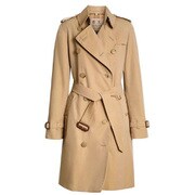 並行輸入品 BURBERRY 8045774 ケンジントン ヘリテージ トレンチコート レディース ハニー 06サイズ