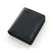 mywalit VB2つ折財布 ブラック×ネイビー MY1366138