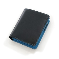 mywalit VB2つ折財布 ブラック×カリビアン MY1366170