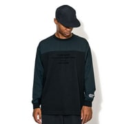 LOCATION LOGO MOTO L/S COOLER TEE cac-01-2402-01 BLACK Mサイズ [アウトドア カットソー メンズ]