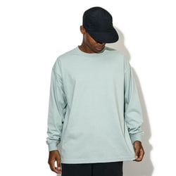 OLD SCHOOL FLOWER L/S TEE cac-01-2402-03 MOSS GREEN Mサイズ [アウトドア カットソー メンズ]