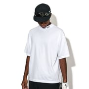 GOLF AND THE CITY ENJOY S/S MOCK TEE cac-01-2402-05 WHITE Mサイズ [アウトドア カットソー メンズ]