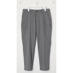 012-4131004-010-7 [ゴルフパンツ メンズ ストレッチピンヘッド ワイド テーパード ロングパンツ 7サイズ ブラック]