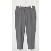 012-4131004-010-7 [ゴルフパンツ メンズ ストレッチピンヘッド ワイド テーパード ロングパンツ 7サイズ ブラック]