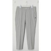 012-4131004-022-6 [ゴルフパンツ メンズ ストレッチピンヘッド ワイド テーパード ロングパンツ 6サイズ グレー]