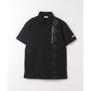 744660 [ゴルフ メンズ 半袖 シャツ M/BK]
