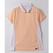 754646 [ゴルフ レディス 半袖 シャツ 柄 M/OG]