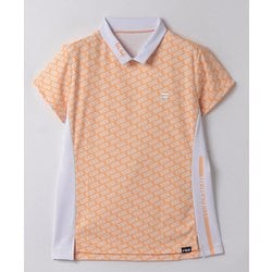 754646 [ゴルフ レディス 半袖 シャツ 柄 L/OG]
