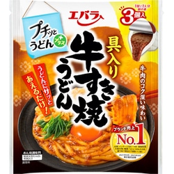 プチッとうどん 具入り牛すき焼うどん [うどんつゆ]