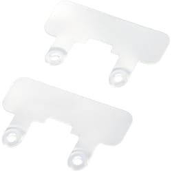 P-STHD2PCR [スマホ ストラップホルダー シート スピーカー穴用 2口タイプ 2枚入り ストラップシート タグパッチ クリア]