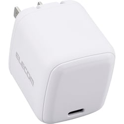 USB急速充電器 USB PD（パワーデリバリー）対応 65W PPS対応 折りたたみプラグ 小型 軽量 ホワイト MPA-ACCP8565WH
