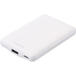 ヨドバシ.com - エレコム ELECOM DE-C45-5000WH [モバイルバッテリー 5000mAh 軽量 小型 最大15W 入出力（  USB Type-C ×1） 出力（ USB-A ×1） PSE適合 C-Aケーブル付属 充電器 ホワイト] 通販【全品無料配達】