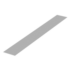 OM-463 プラ＝材料シリーズ 細切り板 グレー 0.3×3.0mm 10本入 [プラモデル用品]