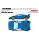 EM440D 1/43 ランボルギーニ カウンタック LP500S Walter Wolf 2nd Ch.1120202 エアロミラー [レジンキャストミニカー]