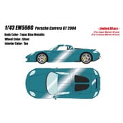 EM566G 1/43 ポルシェ カレラ GT 2004 トパーズブルーメタリック [レジンキャストミニカー]