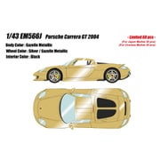 EM566J 1/43 ポルシェ カレラ GT 2004 ガゼルメタリック [レジンキャストミニカー]