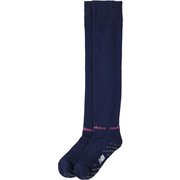 012-4986507-121-FR [ゴルフソックス レディース 抗菌防臭 滑り止め付き オーバーニーソックス 22～24cm ネイビー]