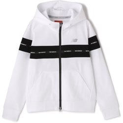 012-4162501-030-0 [ゴルフウェア レディース 裏メッシュ スウェット フルジップ フーディー 0サイズ ホワイト]