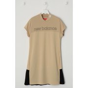 012-4124502-041-1 [ゴルフウェア レディース バックプリーツ 半袖 ワンピース 1サイズ ベージュ]