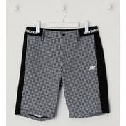 012-4138002-011-3 [ゴルフショートパンツ メンズ 軽量ダンボール裏メッシュ スウェット ショートパンツ 3サイズ ブラック]