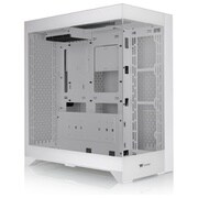 CTE E600 MX Snow チムニー(煙突)エアフロー設計 ARGB ピラーレス ミドルタワー ATX PCケース ホワイト(スノー) CA-1Y3-00M6WN-00