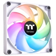 CT120 ARGB Sync PC Cooling Fan White (2ファンパック) ARGB対応 120mm PCケースファン ホワイト CL-F153-PL12SW-A