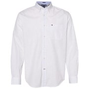 並行輸入品 Tommy Hilfiger 13H4417 112 シャツ メンズ ブライトホワイト Sサイズ