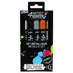 580892 [4アーティスト マーカー メタリック5色セット（4mm）]