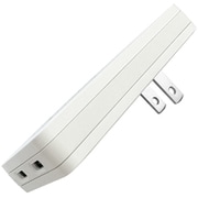 USB急速充電器 USB PD(パワーデリバリー)対応 45W USB-C×2ポート PPS対応 超薄型(約13.5mm) Gan搭載 スイングプラグ採用 FUSBACG452CWH