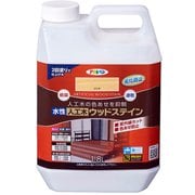 水性人工木ウッドステイン 1.8L 透明（クリヤ）
