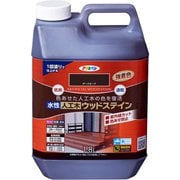 水性人工木ウッドステイン 1.8L ダークオーク