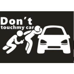 No Touch ステッカー BKC