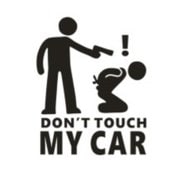 No Touch ステッカー WHD