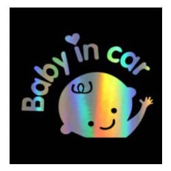 BABYホログラムステッカー D