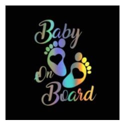 BABYホログラムステッカー E