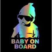 BABYホログラムステッカー H