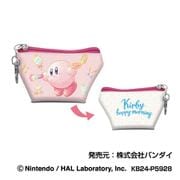 星のカービィ Kirby happy morning イヤフォンポーチ EP 03. メイクごっこ カービィ [キャラクターグッズ]