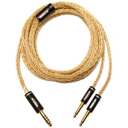 天籟 極 Tenrai-Kiwami 4.4mm5極バランス/3.5mm2極モノラルミニ×2 リケーブル NLS-TER-KWM