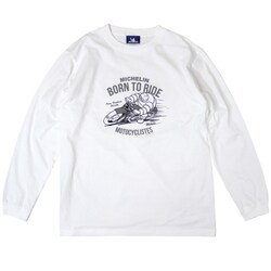 226267 [LS T-shirt Rider White S]