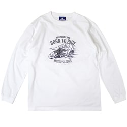 226274 [LS T-shirt Rider White M]