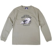226342 [LS T-shirt Rider Stone gray S]