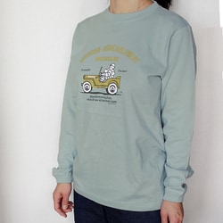 226458 [LS T-shirt Off-road Smokey green XL]